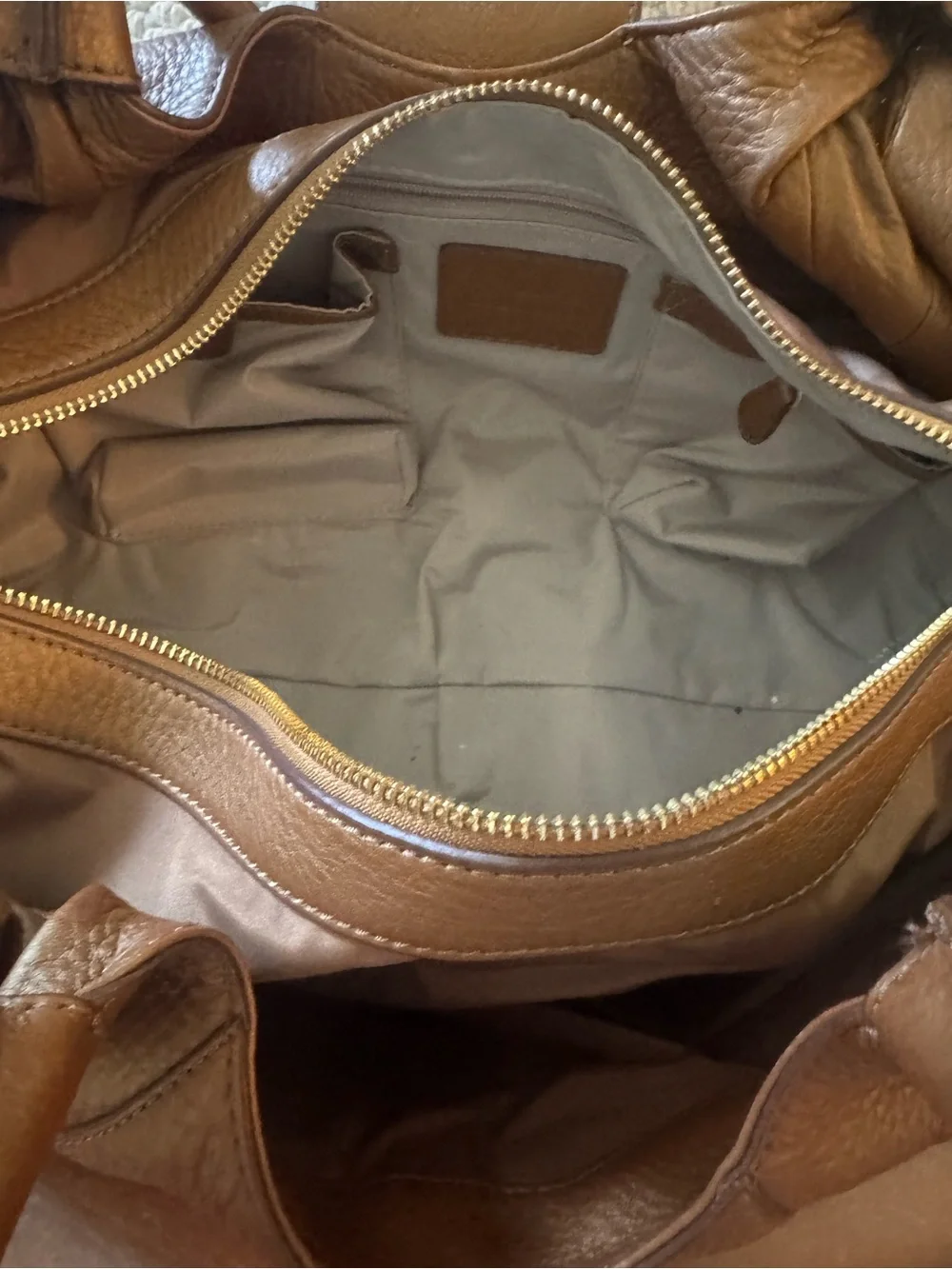 Cole Hann Leather Satchel Handbag